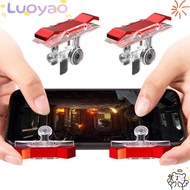 LUOYAO Mobile Game Trigger, E9 Gamepad Mobile Phone PUBG Game Controller, Portable Sensitive  Aim Ke