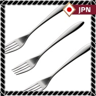 Aux Oaks TSUBAME Medium Fork Set of 3 Stainless Steel Made in Japan Small Pasta