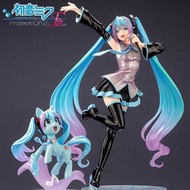 Hatsune Miku Anime Figure Cartoon Cute Beauty Girl Rainbow Pony Manga Statue PVC Action Figurine Col