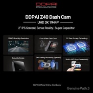 DDPAI Z40 1944P Front & Rear Dashcam GPS Recording Dash Cam Automotive Car