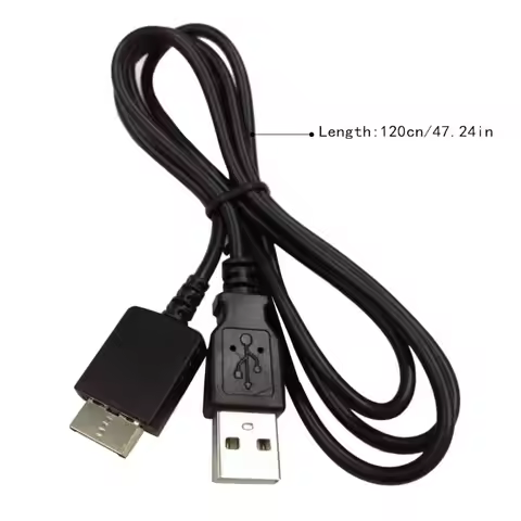High Speed USB 2.0 Data Sync Charging Cable for Sony WMC-NW20MU Walkman MP3 MP4 Player Twisted-pair 