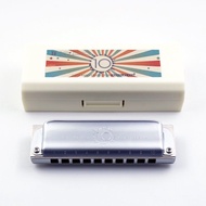 BoogieMan Commemorative Blues Harmonica Net 10th Anniversary 10-Hole Bruce Blues Harmonica 10th Anni
