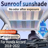 Auto Part For Honda Accord CV1 CV2 CV3 2018~2022 MK10 Car Sunroof Sunshade 2X Heat Insulation Sun Pr