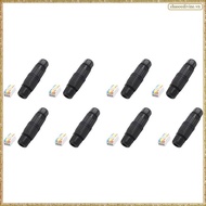 [K O G X] 8 Sets Outdoor 3 Way Electrical Cable Connector IP68 Waterproof Junction Box Replaceable L