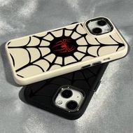 Unique Spider Pattern ​Phone Compatible Case for IPhone 15 Pro Max 13 Pro Anti Dirt Durable IPhone 14 12 11 Frosted 7 8 Plus Large Hole Full Package