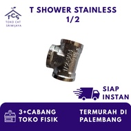 T SHOWER STAINLESS 1/2 – T SHOWER CONNECTION