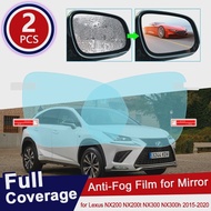 for Lexus NX NX200 NX200t NX300 NX300h 200 300 200t 300h 2015~2020 Car Mirror Window Clear Film Rain