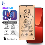 9D Soft Ceramic Matte Tempered Glass For Xiaomi Mi 14 13T 13 12T 11T 11 10T 9T Pro Lite 5G NE Screen Protector Film
