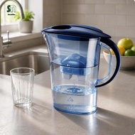 Sunnimix Water Filter Pitcher Food-Grade Material Water Pitcher with Filter Reduces Impurities Odor 
