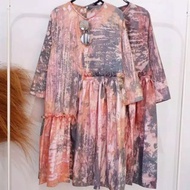 Baju Tunik Atasan Wanita / Baju Tunik Jumputan Palembang Tunik Berkualitas