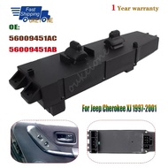 For Jeep Cherokee XJ 1997 1998 1999 2000 2001 Electric Power Window Door Switch Lifter Control Butto
