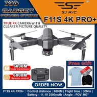 DRONE SJRC F11S 4K PRO+ 6KM GPS 2-AXIS GIMBAL 4K CAMERA SELF-STABILIZED BhadrikaStore4
