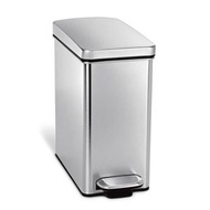 simplehuman - 10L不銹鋼防指紋腳踏垃圾桶【香港行貨】