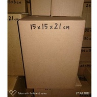 Cardboard Box 15x15x21 cm Kotak Packaging Box Carton Box