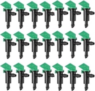 Drip Emitter, Garden Flag Irrigation Drippers 4 GPH, 16L/H Water Sprinkler Emitters Head Connect 4-7