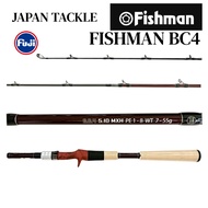 FISHMAN BC4 BAITCASTING ROD 4 Piece Travel Rod