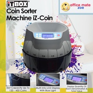 iTBOX Coin Sorter Coin Counter iZ-Coin | Electronic Money Coin Counter | Mesin Kira Duit Syiling