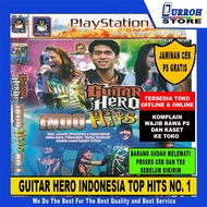 KASET PS 2 / Playstation 2 GUITAR HERO HITS NO.1 INDONESIA
