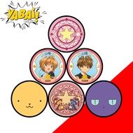 Yabaii Cardcaptor Sakura Cerberus Spinel Sun Sakura Kinomoto Li Syaoran Clow Card 10cm Cylindrical C