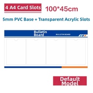 Acrylic Notice Board