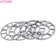 USTHOW Car Wheel Spacers Car Accessories Auto Replacement Parts 3mm 5mm 8mm 10mm 4x100 4x114.3 5x100
