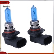 {freelive}  2Pcs 100W 12V 9005/HB3 6000K Xenon Gas Halogen Headlight White Light Lamp Bulbs