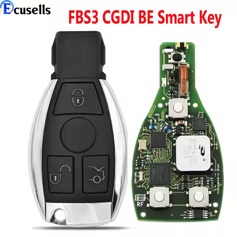 CG 3/4 Button Keyless Go FBS3 CGDI BE Smart Key 315mhz/ 433mhz for W204 W207 W212 W164 W166 W221 W25