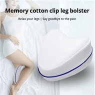 Memory Foam Cotton Leg Pillow Thigh Leg Orthopedic Sciatica Pad Back Hip Body Joint Pain Relief Memory Foam Cotton Leg Pillow