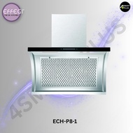 EFFEGI KITCHEN COOKED HOOD STAINLESS STEEL ECH-P8-1 1600m3/h TURBO MOTOR