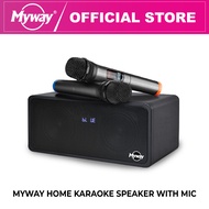 Myway Home Karaoke Speaker with Wireless Mic