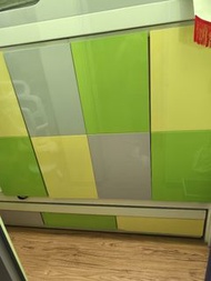 兒童碌架床連儲物櫃