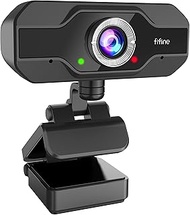 FIFINE HD Webcam 1080P, PC Web Camera for Computer Laptop Desktop, Plug &amp; Play USB Streaming Webcam with Microphone for Video Calling Conferencing Recording Online Class-K432