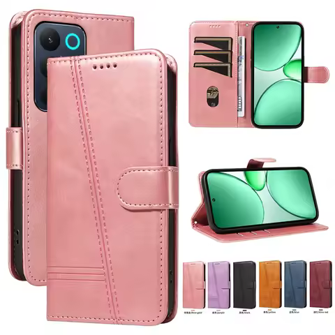 Magnetic Leather Case For Realme 15 14 12 11 10 9 9i 8 8i C85 C75 C71 C67 C65 C63 C55 C53 C35 C33 C3