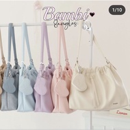 Bambi handbag ️ free heart leather bag - Brand 8angles - local brand Thailand