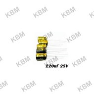 CAPACITOR (CAPACITOR) 220uF 25V 220uF 35V 220uF 50V NICHICON AUDIO Fine Gold