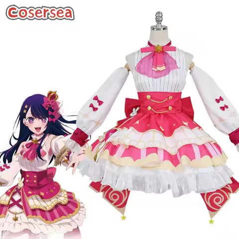 Cosersea Ai Hoshino Cosplay Costume Anime Oshi No Ko Ai Hoshino Costume Performance Dress Women Unif