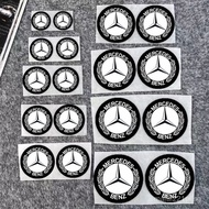 Mercedes-Benz Car Sticker Steering Wheel Sticker Wheel Rim Mudguard Car Key Car Sticker C Level A Le