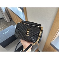【With Box】YSL New Classic Chain Messenger Bag  Women's Handbag Fashion Casual Shoulder Bag