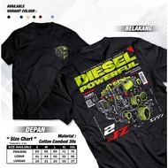 ABASTORE.IDN Diesel powerful 2jZ T-shirt ABASTORE.IDN Cotton Combed