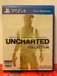 （中古二手）PS4遊戲 祕境探險123合集 神秘海域123合集 Uncharted The Nathan Drake Collection 港版中英文版
