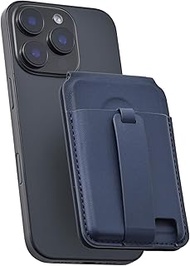 Elecom AMS-MAGCSBNV Smartphone Card Stand, MagkeEP Can be Placed Vertically and Horizontally, Includ