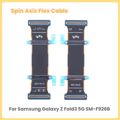 1 Pair Spin Axis Flex Cable for Samsung Galaxy Z Fold3 5G SM-F926B Phone Flex Cable Repair Replaceme