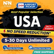 USA SIM Card Ultra 5-30Days Daily 500MB-3GB Unlimited Data | Instant Airport Pickup | High Speed Tra