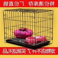 ST-🚤Breeding Dog Cage Dog Crate Small Dog Cat Cage Pet Cage Toilet Home Indoor Medium-Sized Dog Teddy Cage ZXPR