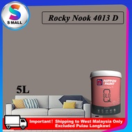 5L Nippon Paint Interior Q-Glo Rocky Nook 4013 D
