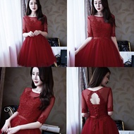 Plus Size Gorgeous Gown Dinner Dress Adjustable