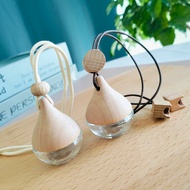 High Quality Car Perfume Bottle with Tali empty glass bottle Water Drop