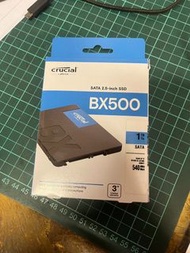 Crucial BX500 SATA 2.5吋 SSD 1TB