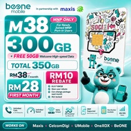 【FREE SIM】 BeONE Mobile Prepaid SIM Kad 5G | Pilih 4 Digit | New Number Registration Simkad Beone Su