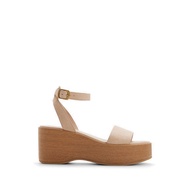 Aldo Oneiwin Women's Wedge Sandals Beige Heels